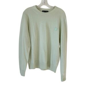 Acne Studios Pastel Green Wool Jumper Sweatshirt large